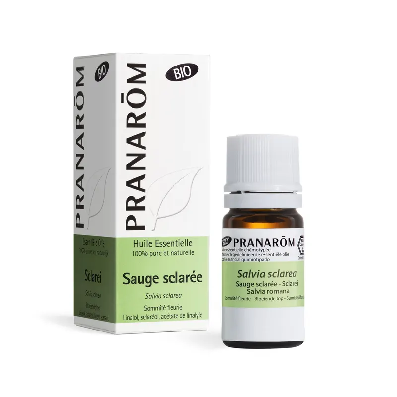 Organic Clary Sage Flowering Summit 5 ML, PRANAROM