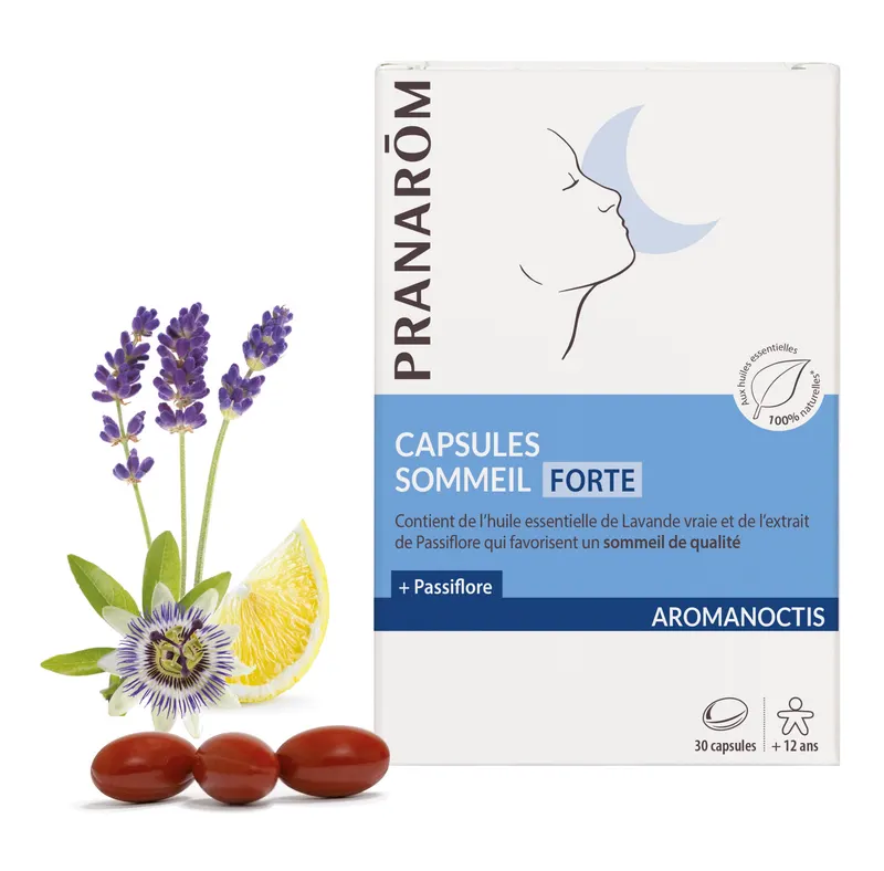 Aromanoctis Forte Sleep Capsules 30 Caps, PRANAROM