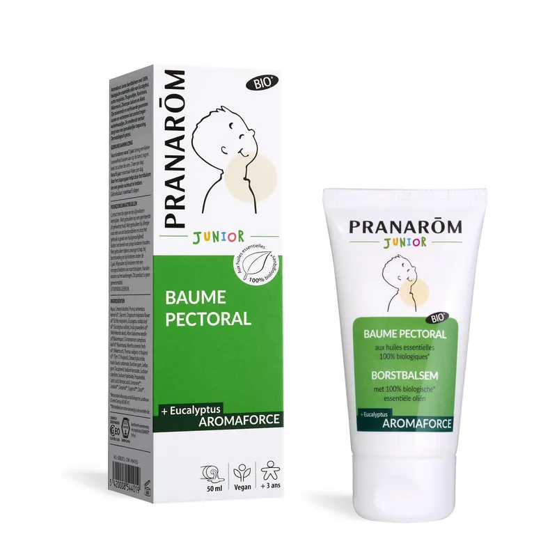 Aromaforce Junior Chest Balm Organic 50 ML, PRANAROM