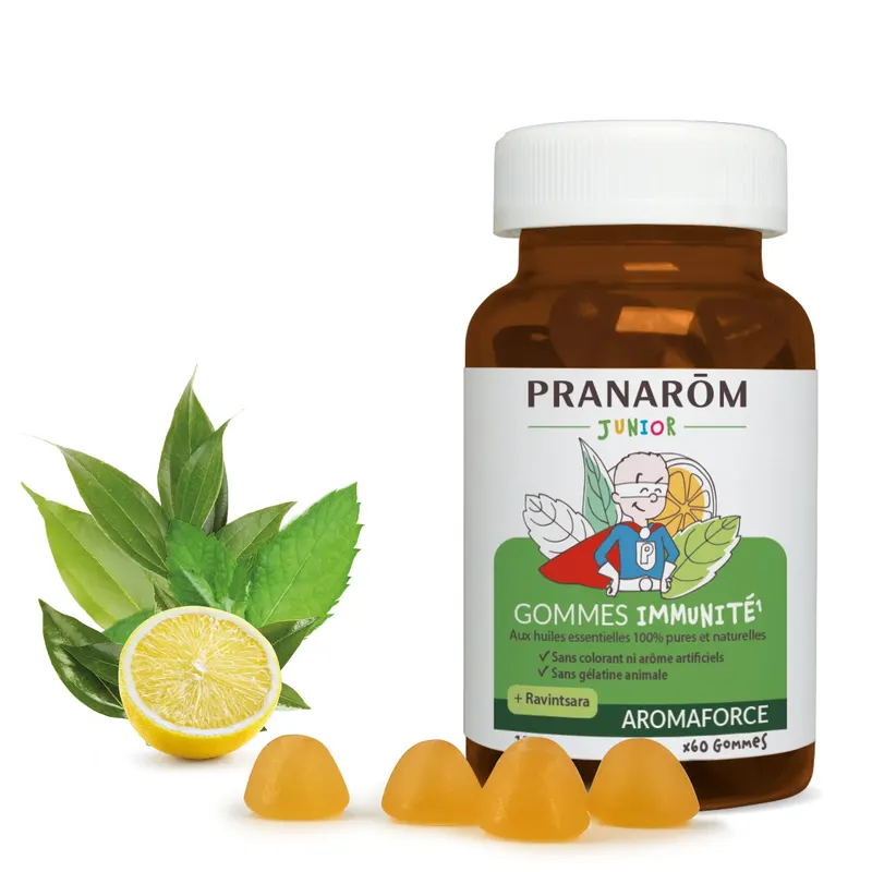 Aromaforce Junior Immunity Gummies 60 Gummies, PRANAROM