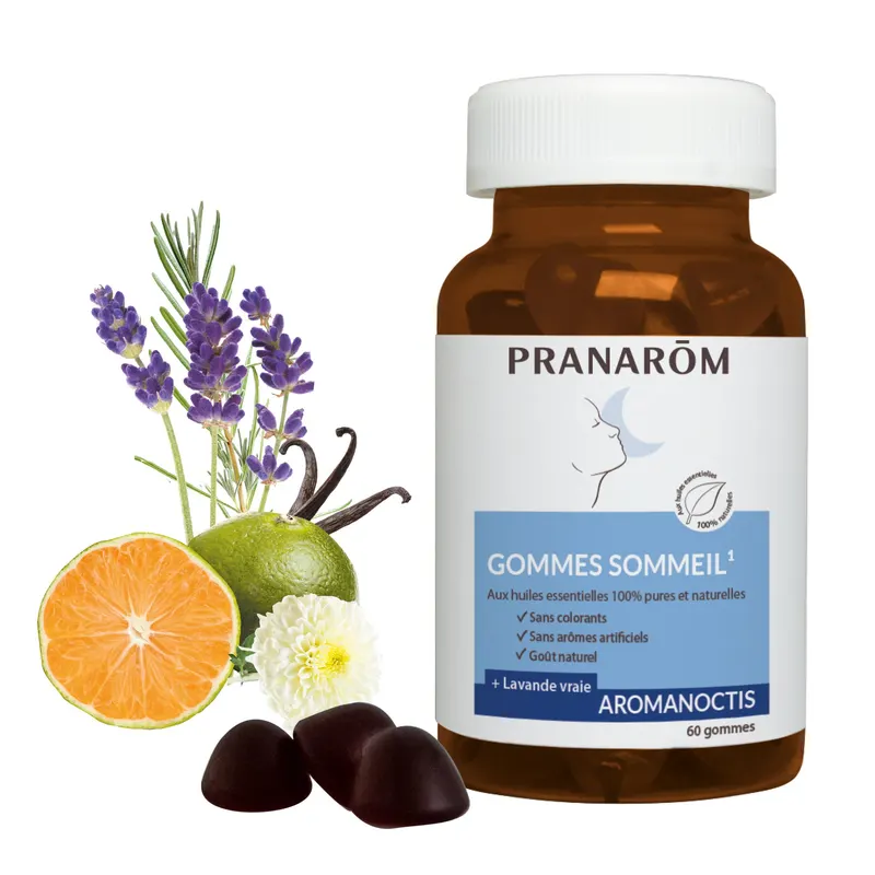 Aromanoctis Sleep Gummies 60 Gummies, PRANAROM