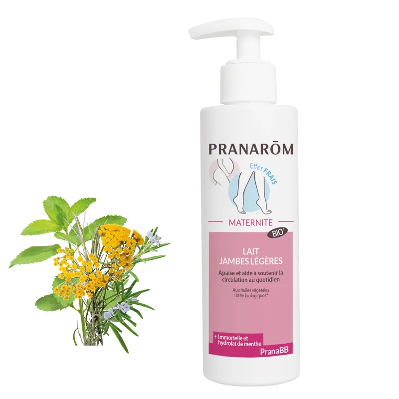 PRANABB Maternity Light Legs Milk Organic 200 ML, PRANAROM