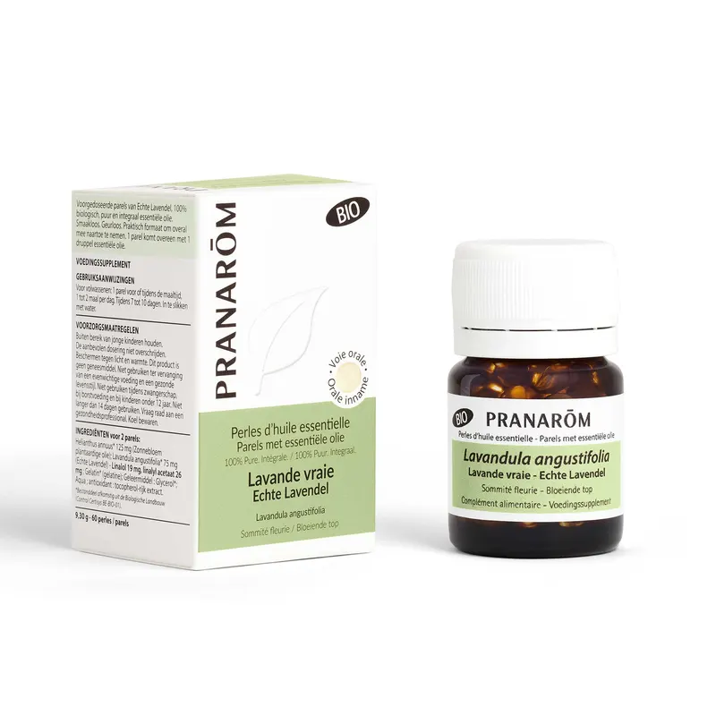 LAVANDE VRAIE BIO 60 PERLES, PRANAROM