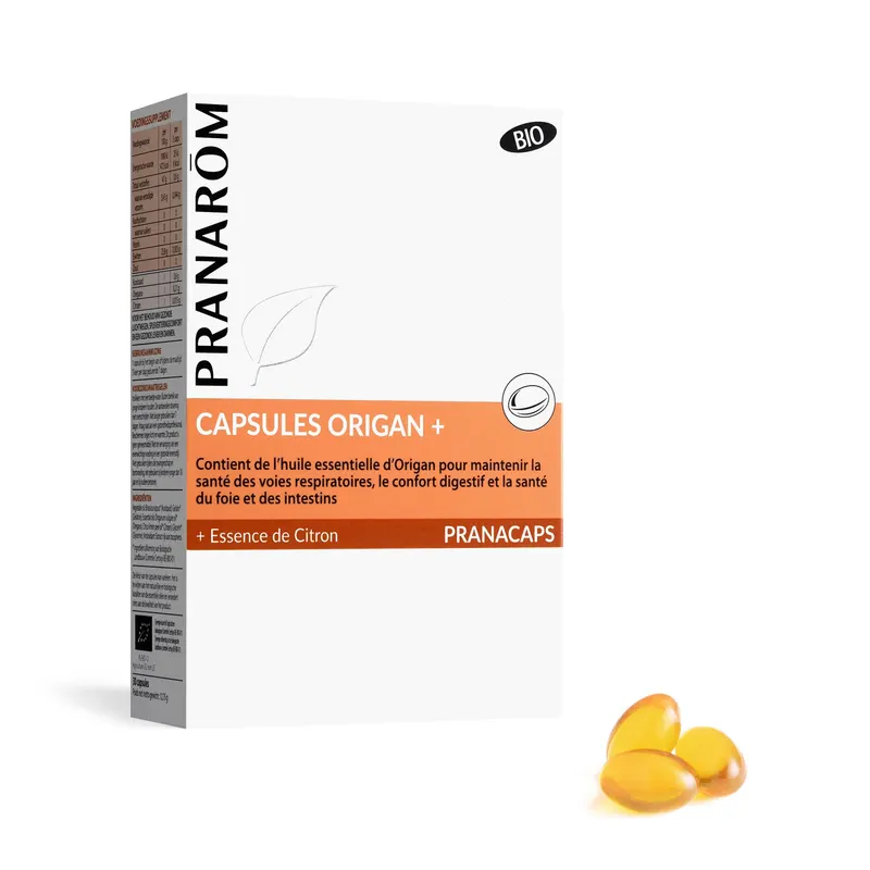 ORIGAN VULGAIRE BIO 60 PERLES, PRANAROM
