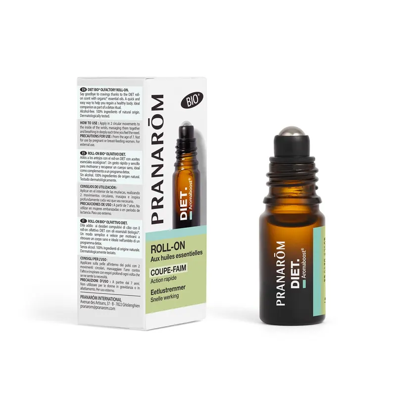 Aromaboost Roll-On Diet Organic 5 ML, PRANAROM