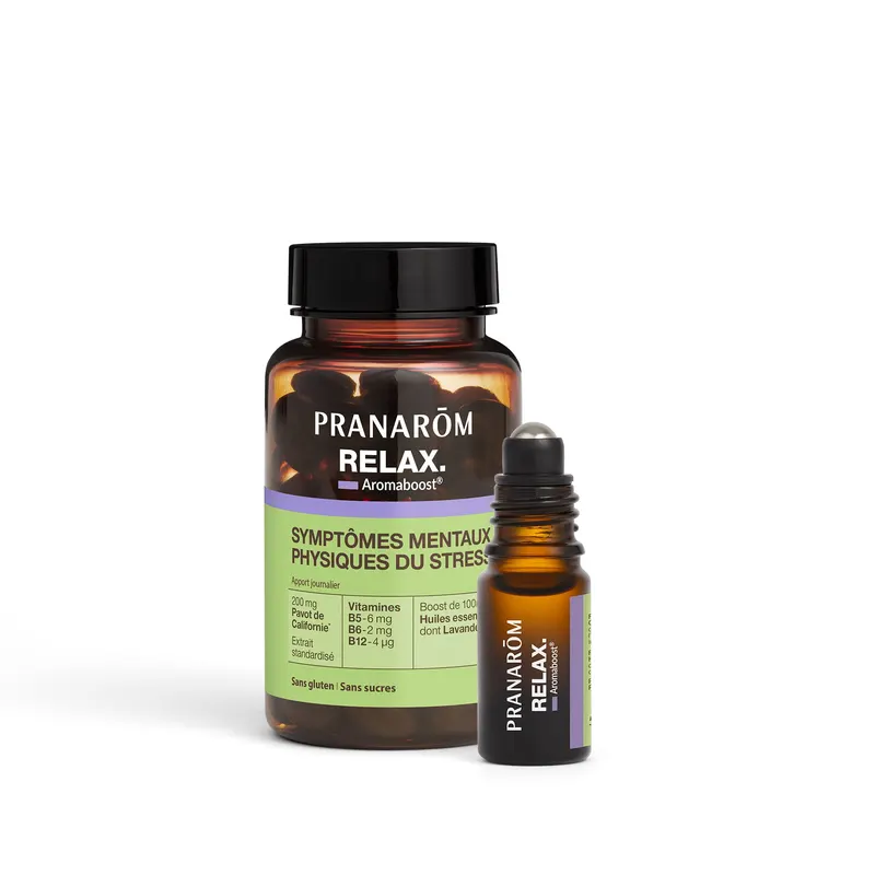 AROMABOOST Capsules Relax 60 CAPS, PRANAROM