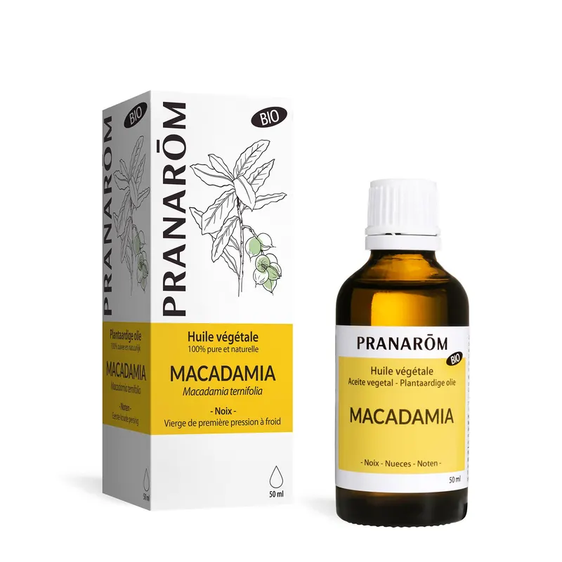 Organic Macadamia 50 ML, PRANAROM
