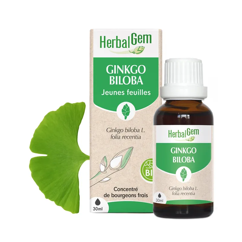 Ginkgo Biloba Organic 30 ML, HERBALGEM