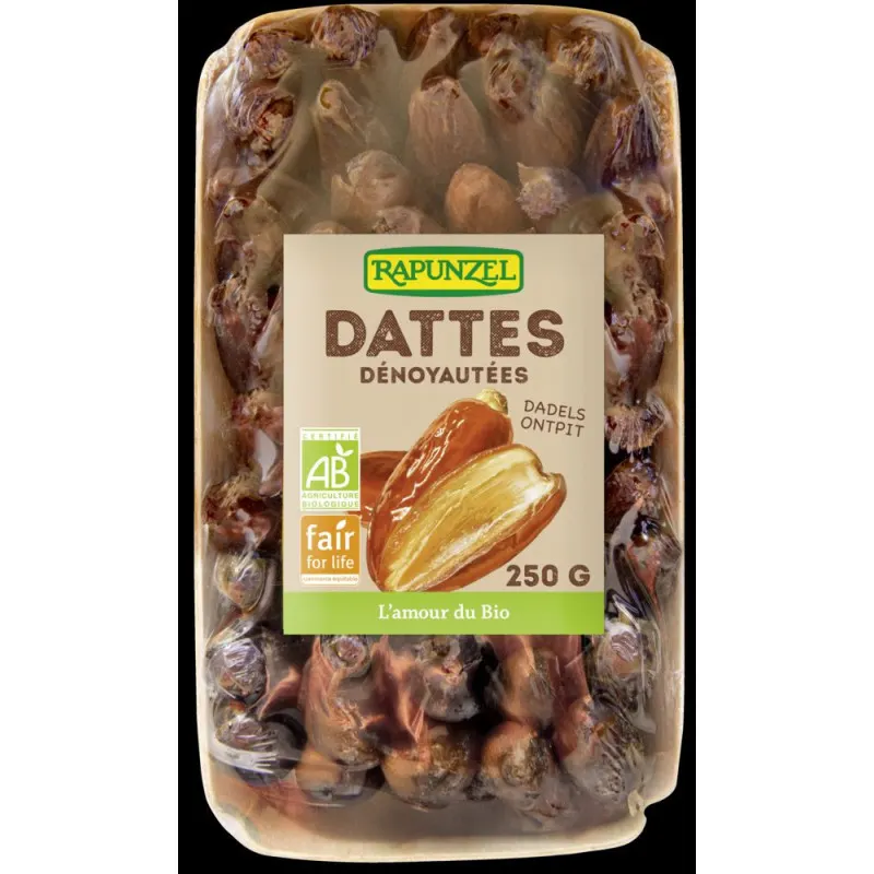 Pitted Deglet Nour Dates 250g, RAPUNZEL
