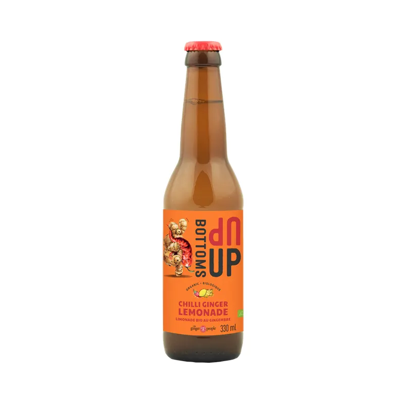 Bottoms up Ginger Chili Lemonade 33cl, THE GINGER PEOPLE