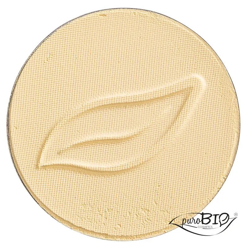 11 RECHARGE Eyeshadow Yellow Matte, puroBIO