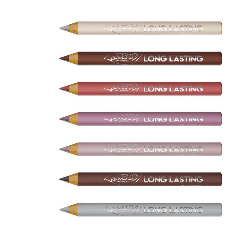 028L Long Lasting Eyeshadow Pencil Silver, puroBIO