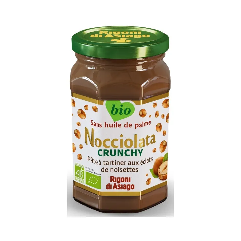Nocciolata Crunchy, Spread With Hazelnut Pieces 250g, NOCCIOLATA