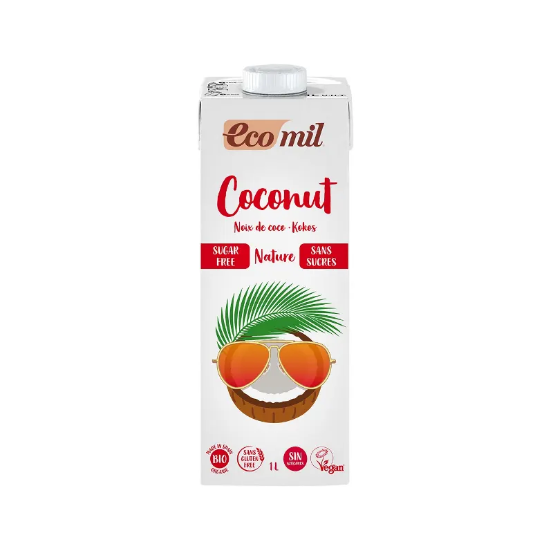 Unsweetened Coconut Milk 1l, ECOMIL