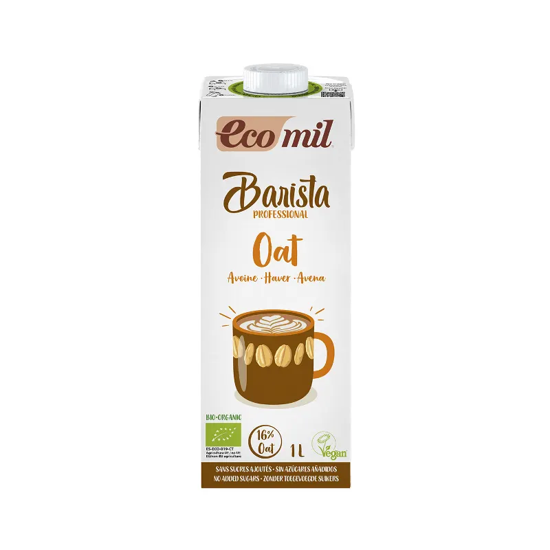 Organic Oat Drink For Barista 1l, ECOMIL