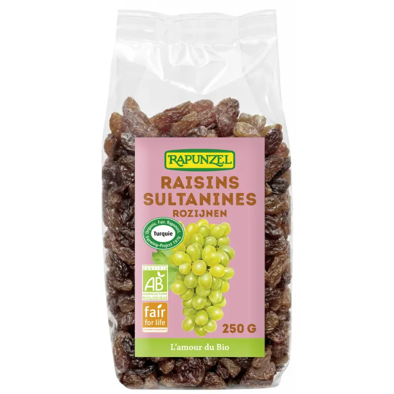 Fair for Life Sultanina Raisins 250g, RAPUNZEL