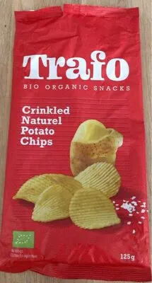 Salted Ridged Chips (125G) TRA' FO, TRAFO