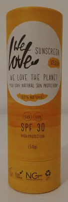 Sun Stick SPF 30 (50G) We Love The Planet, WE LOVE THE PLANET
